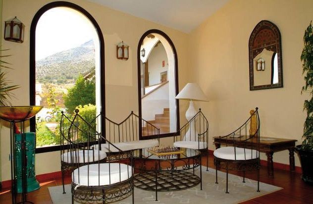 Almazara Hotel Лоха Интериор снимка